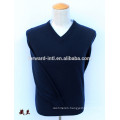 Plain knit V Neck Cashmere Men Pullover